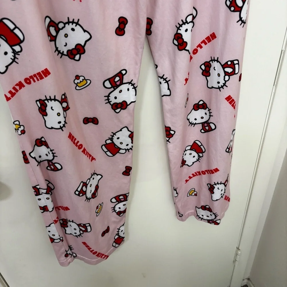 Box lunch x Sanrio Hello Kitty Pink Pajama  elastic waist Pants size M